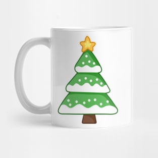 Christmas Tree With Snow Mug